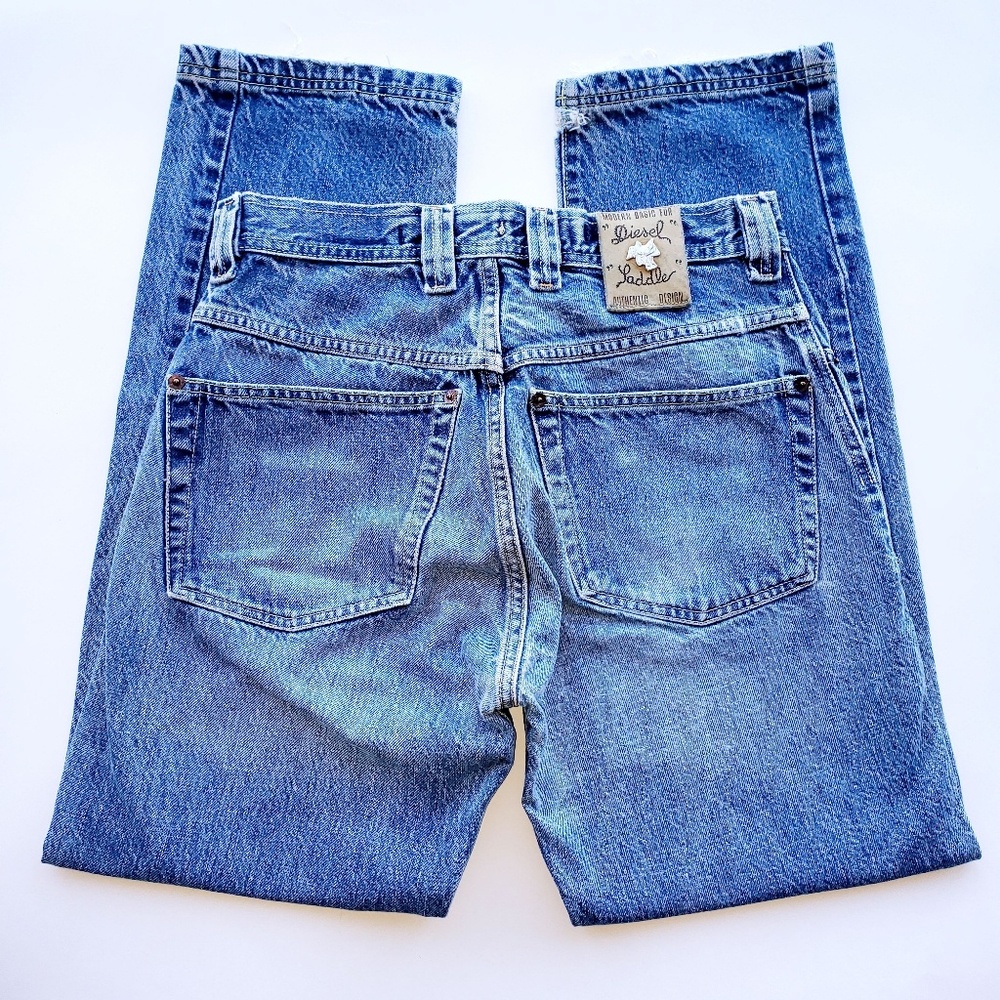 Vintage Diesel New Saddle Mom Jeans High Waisted